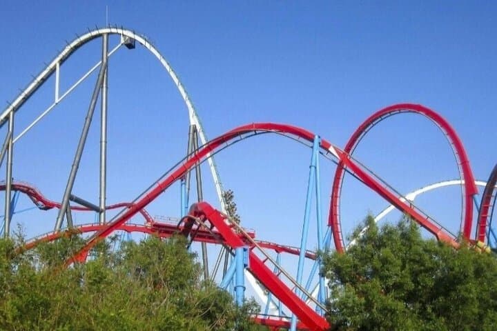 PortAventura Tour from Valencia Express Entrance and Pass