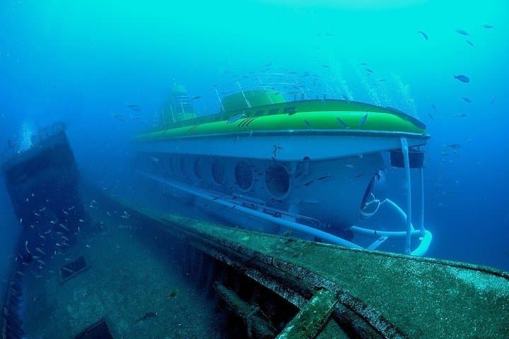 Submarine Safaris - pick up from Playa Blanca