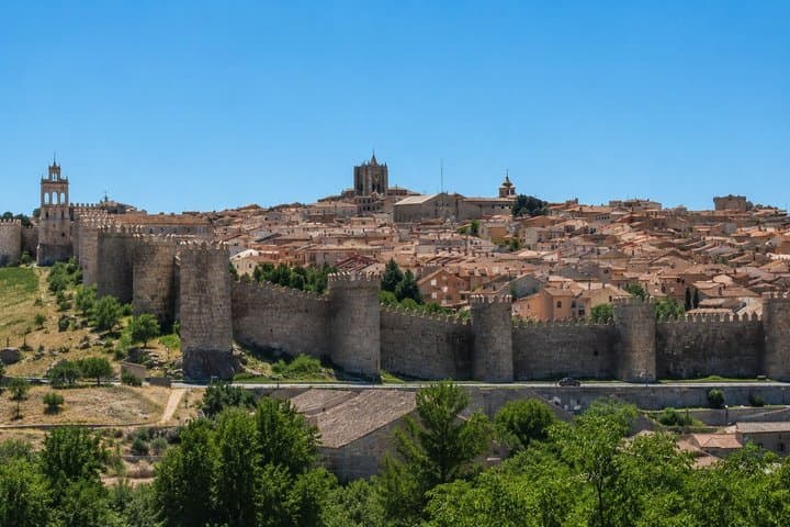 Madrid: Segovia + Ávila Tour with monuments and Gastronomic Lunch