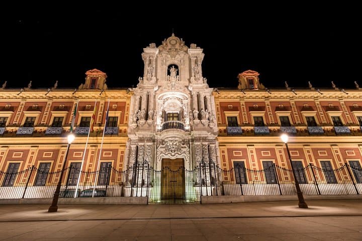 Seville Night Tour with Plaza de España