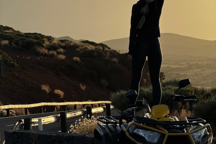 Port of Cruz Tour Quad al Teide at Sunset with Snack and Photos