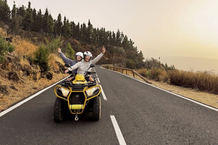 Port of Cruz Tour Quad al Teide at Sunset with Snack and Photos