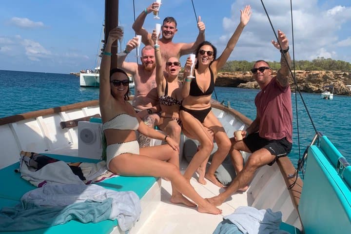 Ibiza Boat Tour with Snorkeling Drinks and Paddle Surfing