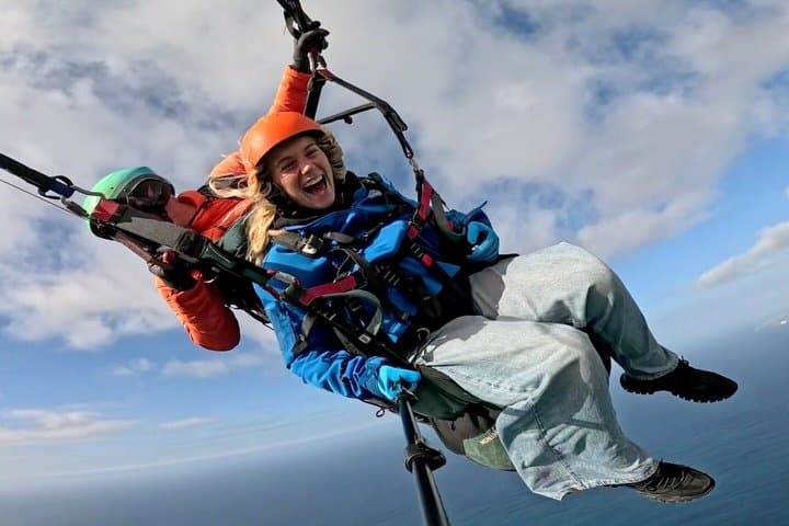 Paragliding Above Puerto De la Cruz