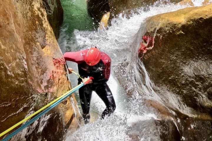 Canyoning in the Sierra and Guara Canyons