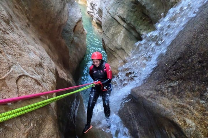 Canyoning in the Sierra and Guara Canyons
