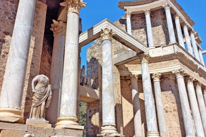 2-Day Merida & Sevilla from Madrid by Bus and High Speed Train