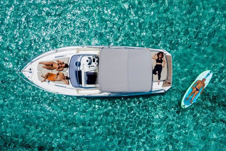 Private Boat Rental 10 People 8 Hours Ibiza-Formentera