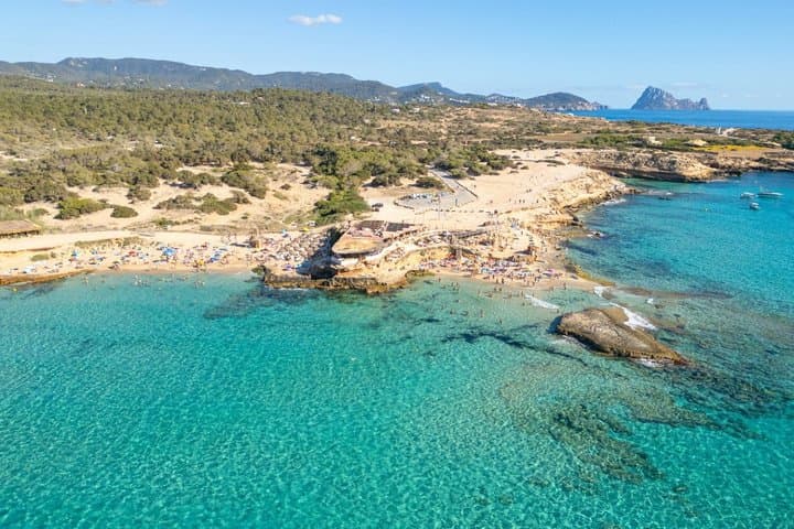 Ibiza Boat Tour with Snorkeling Drinks and Paddle Surfing