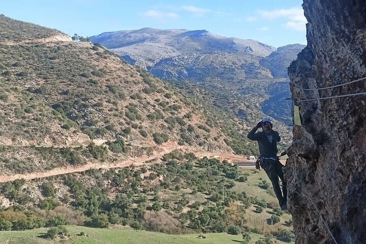 Guided Adventure of Via Ferrata in Atajate