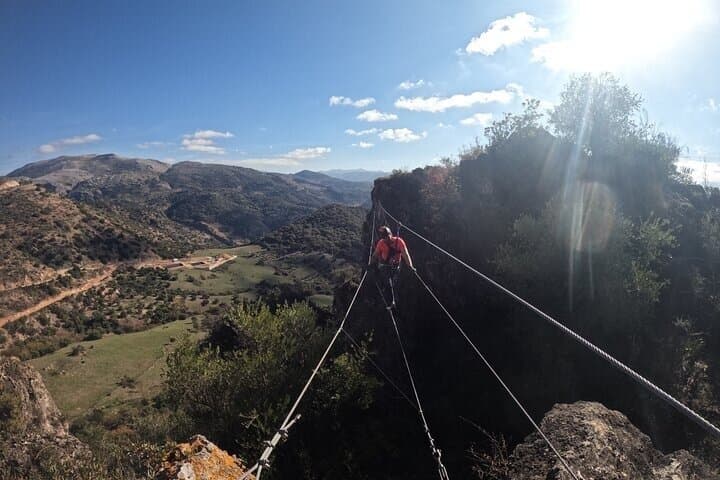 Guided Adventure of Via Ferrata in Atajate