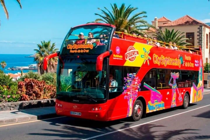 City Sightseeing Puerto de la Cruz Hop-On Hop-Off Bus Tour