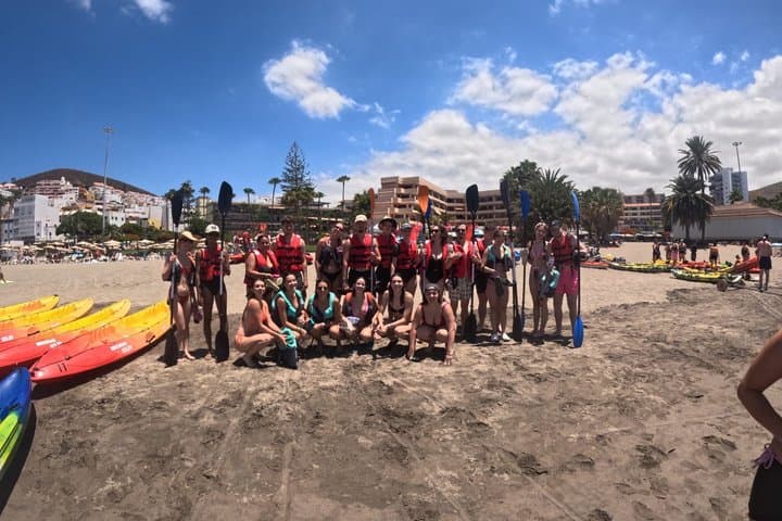 Kayak & snorkel in Los Cristianos