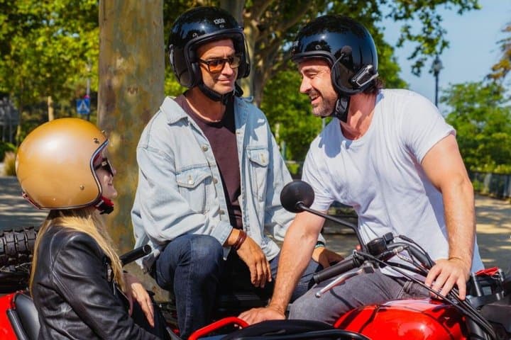 Barcelona Private Tour by Sidecar Motorcycle
