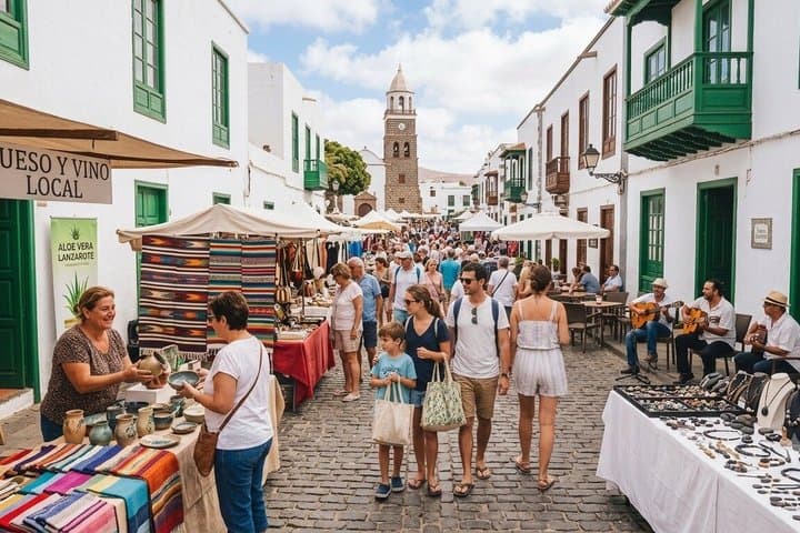 Tour of LagOmar and Teguise Market