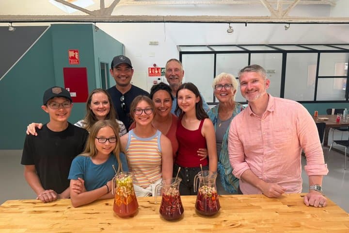 Madrid: Paella Sangria and Churro Making Class in the City Center