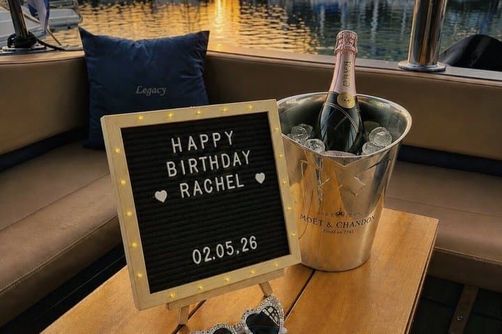 2 Hour Private Sunset Cruise with Cava