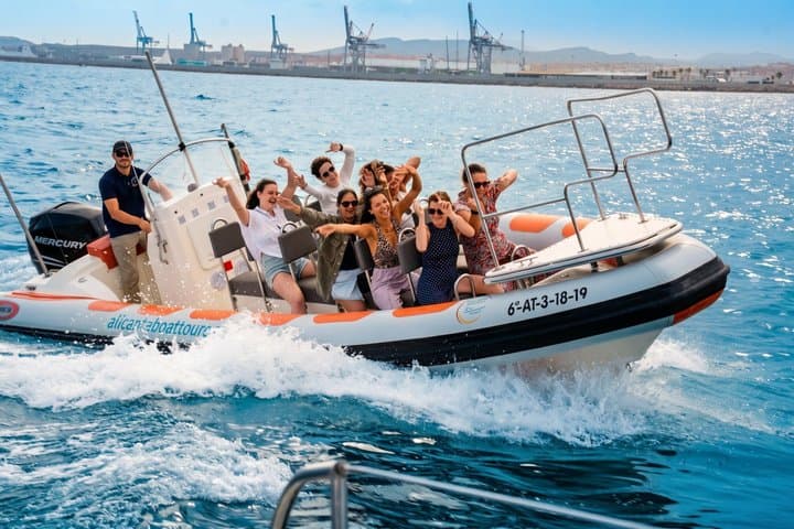 Speedboat Tour of Alicante Bay 2h30