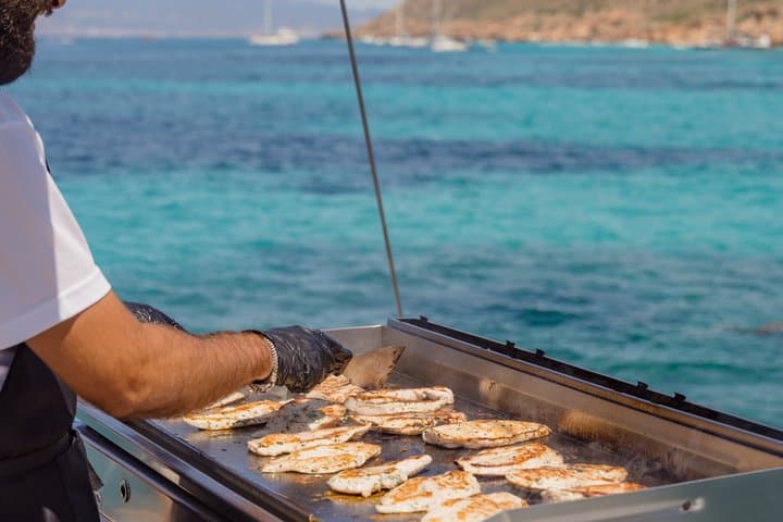 Catamaran Sailing in Palma Mallorca includes Aperitif and BBQ