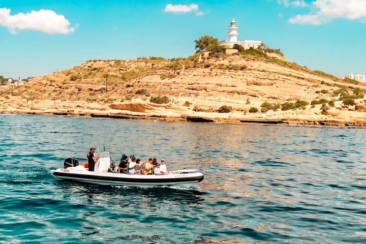Speedboat Tour of Alicante Bay 2h30