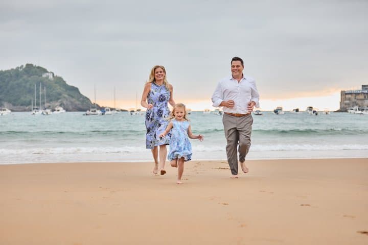Private Sunset Photo Session on La Concha Beach