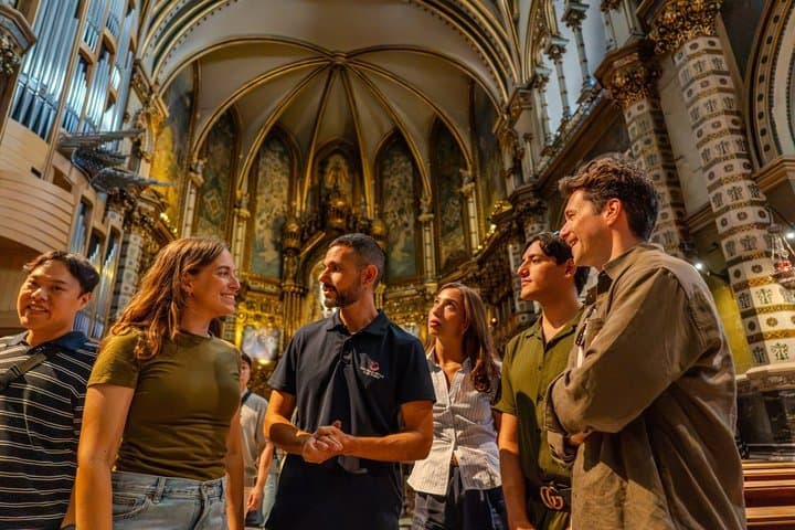 From Barcelona: Half-Day Montserrat, Tapas & Wine Tour