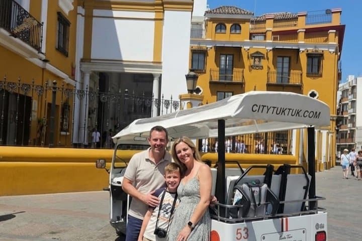 Seville City Highlights Private Panoramic Tuk Tuk Tour
