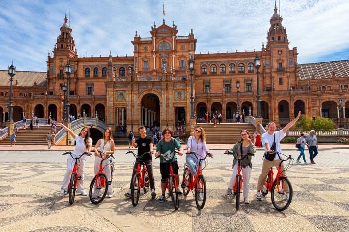 Seville Highlights Bike and E Bike Tour with Local Guide