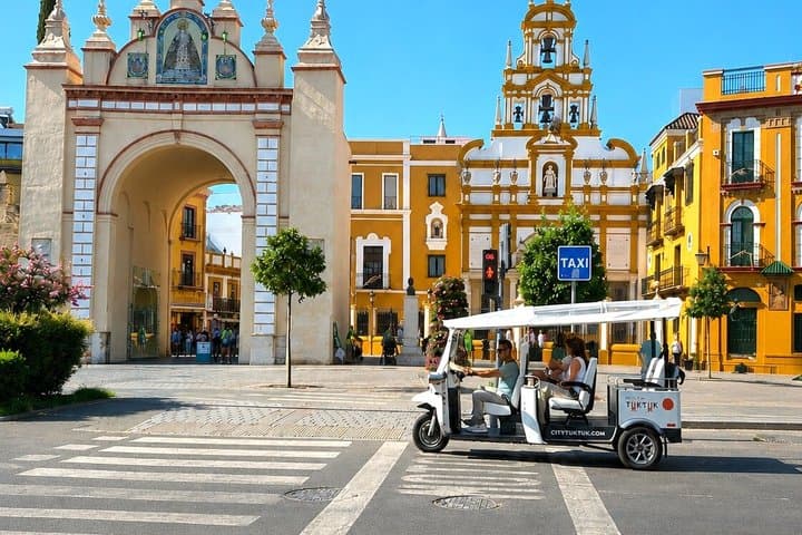 Seville City Highlights Private Panoramic Tuk Tuk Tour
