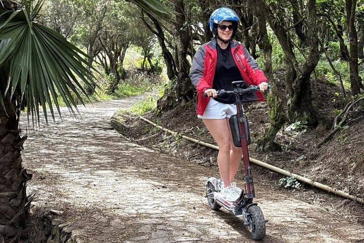 Electric Skateboard Tour Mixed Route of Teno Alto