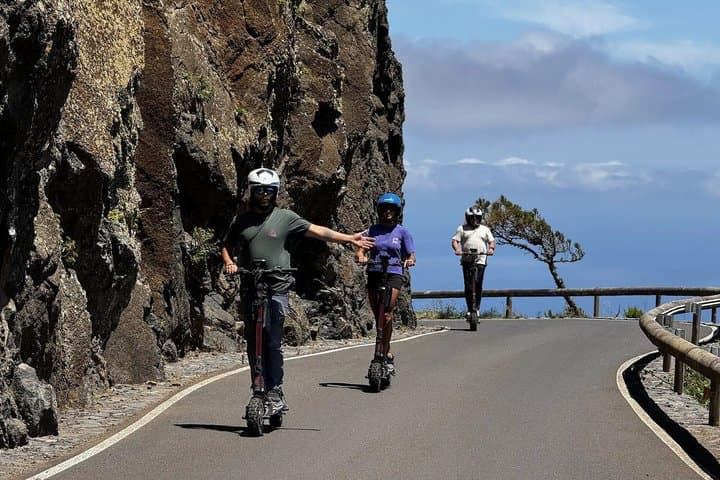 Electric Skateboard Tour Mixed Route of Teno Alto