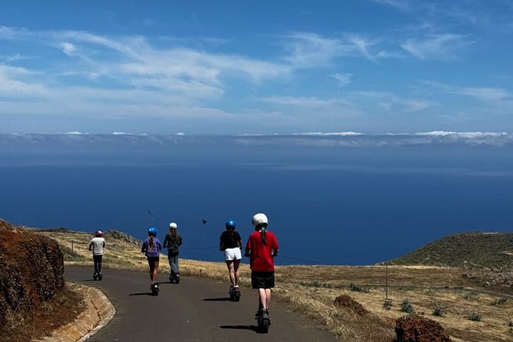 Electric Skateboard Tour Mixed Route of Teno Alto