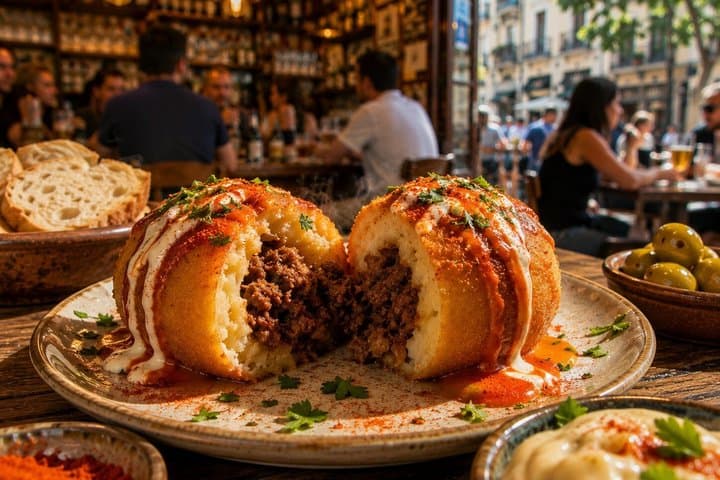 Gràcia Barcelona Tapas and Wine Tour Full Meal