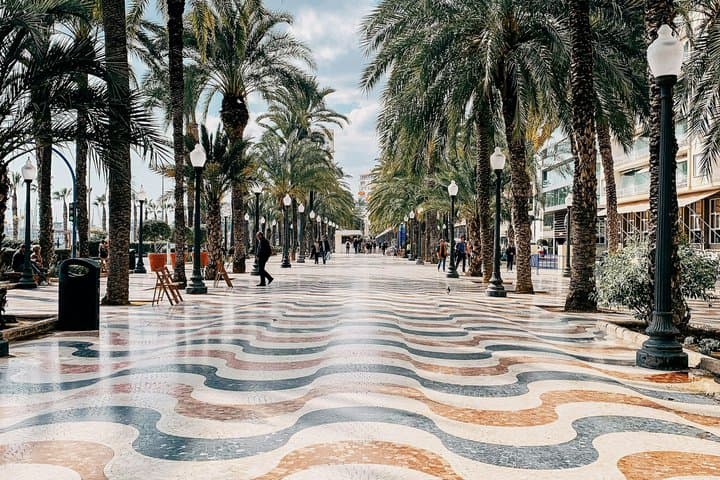 Alicante City Center Cycling Tour Small Group