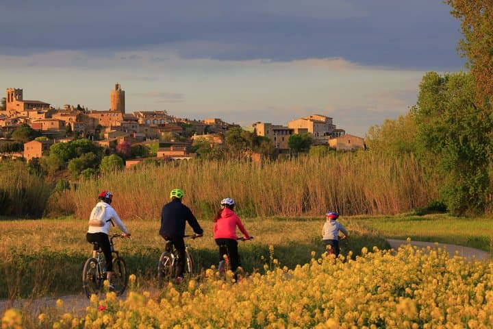 Medieval Villages Private EBike Tour from Pals