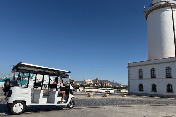 Private Tour of Malaga by Electric Tuk Tuk