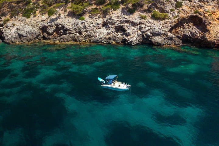 Private 2h30 Cruise: Alcanada Lighthouse, Coll Baix and Sea Cave