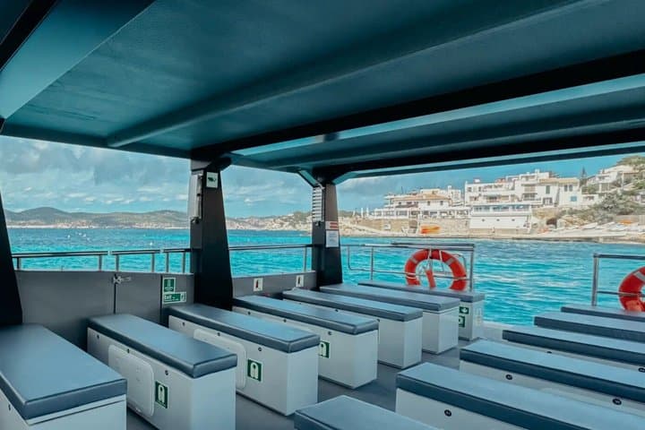 Sunset Boat Tour on the Andratx Coast + Pizza+ Snorkeling
