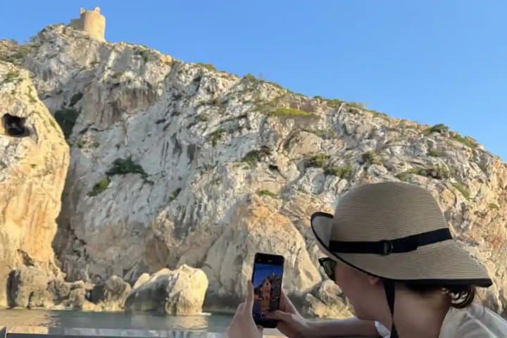 Sunset Boat Tour on the Andratx Coast + Pizza+ Snorkeling