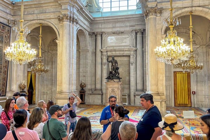 Madrid Royal Palace Guided Tour with Skip the Line