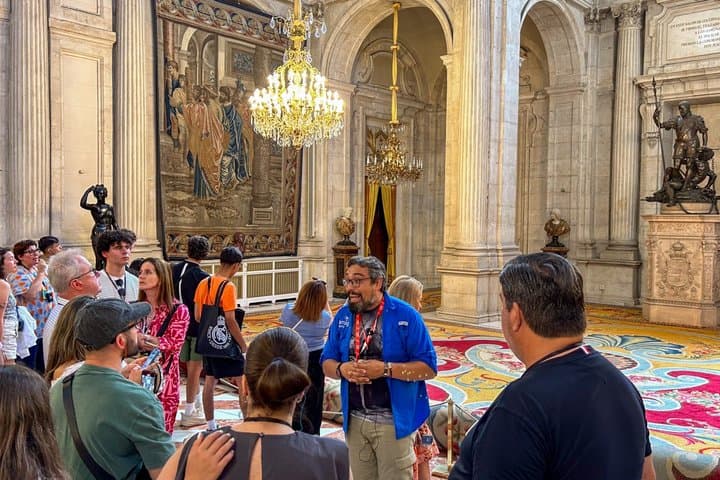 Madrid Royal Palace Guided Tour with Skip the Line