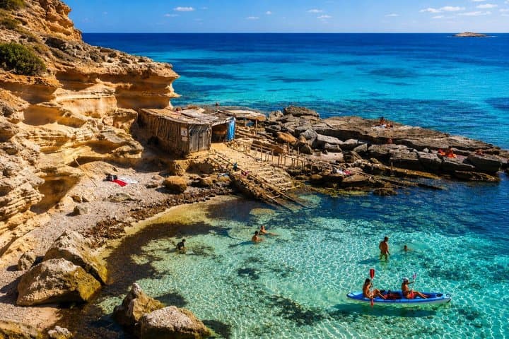 Day in Formentera in Ibiza