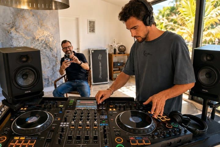Ibiza 4h Sunset DJ Courtyard & Café del Mar Party