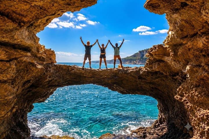 4 hours of Discovery, Snorkeling, natural jacuzzi, pirate cave