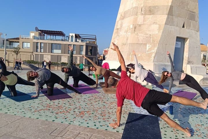 Palma Sunset Yoga and Healthy Snack Experience