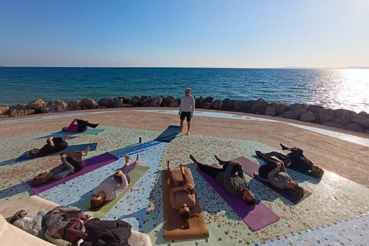 Palma Sunset Yoga and Healthy Snack Experience