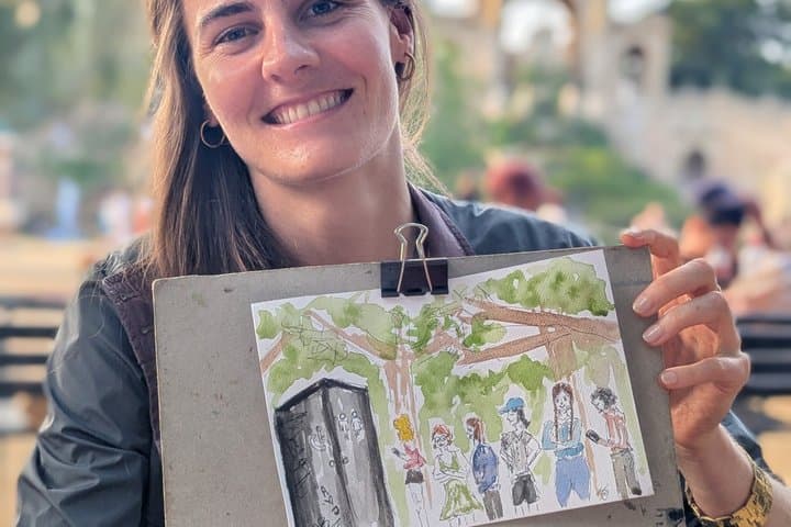 Sketching & watercolor workshop in the park