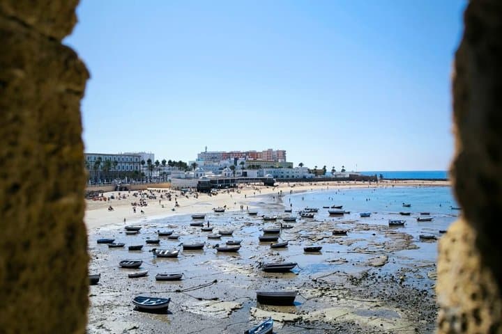 Private Cadiz Shore Walking Tour History Market and Local Flavors