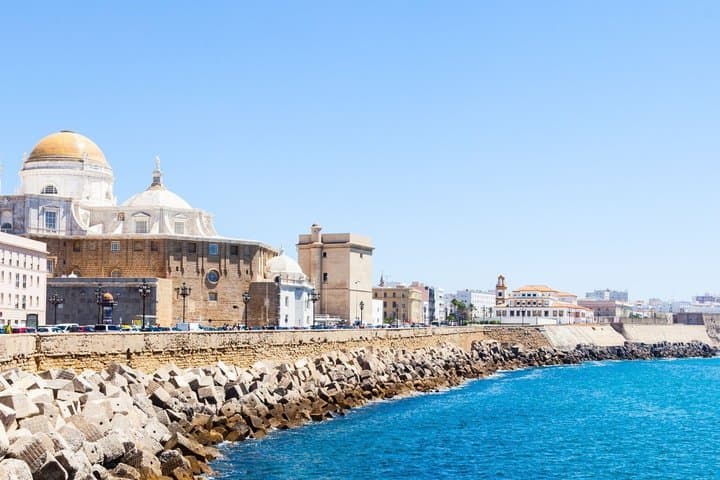 Private Cadiz Shore Walking Tour History Market and Local Flavors