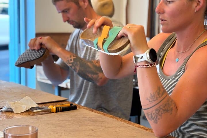 Private Sandal Making in Palma de Mallorca
